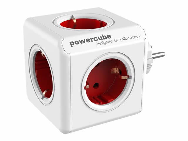 Allocacoc Powercube Original Rojo